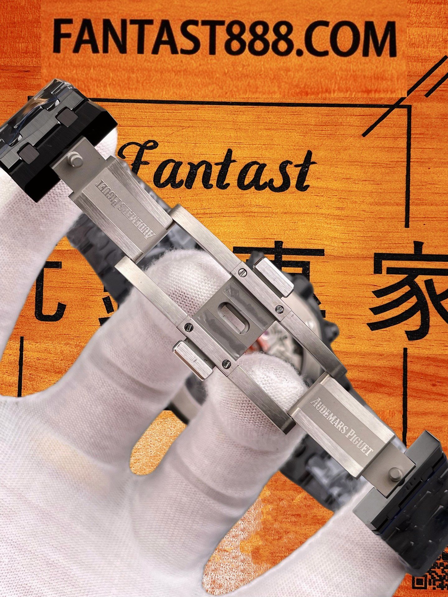 愛彼4401機芯22K金自動陀細節