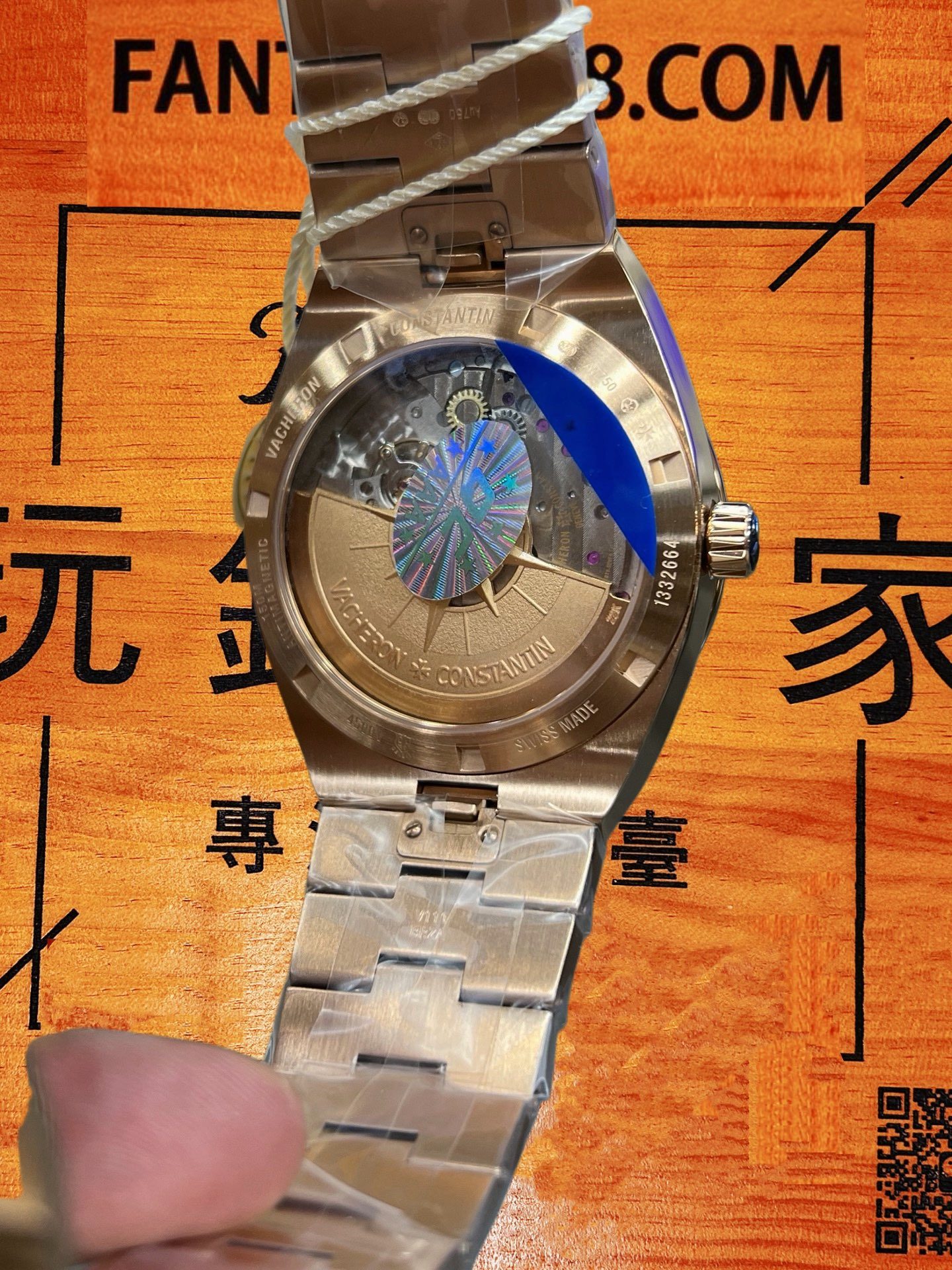 江詩丹頓5100機芯日內瓦波紋打磨