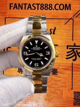 VS廠探險家一代 36mm 間金黑盤 3230機芯 復刻