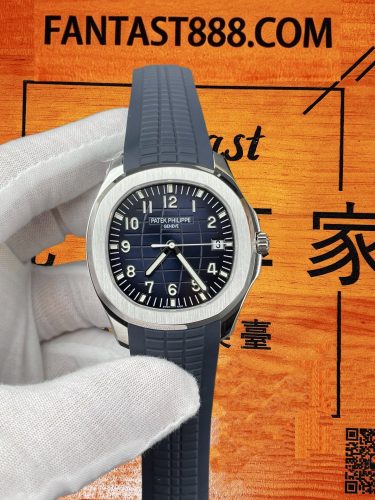 DDF廠 Patek Philippe 百達翡麗 Aquanaut 5168 精鋼殼漸變藍盤 42mm 自動機械腕錶 26-330SC機芯 120米防水