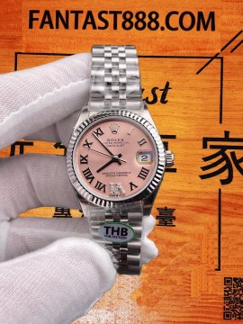 THB廠勞力士Datejust 31mm P60 粉日志 粉羅馬 復刻