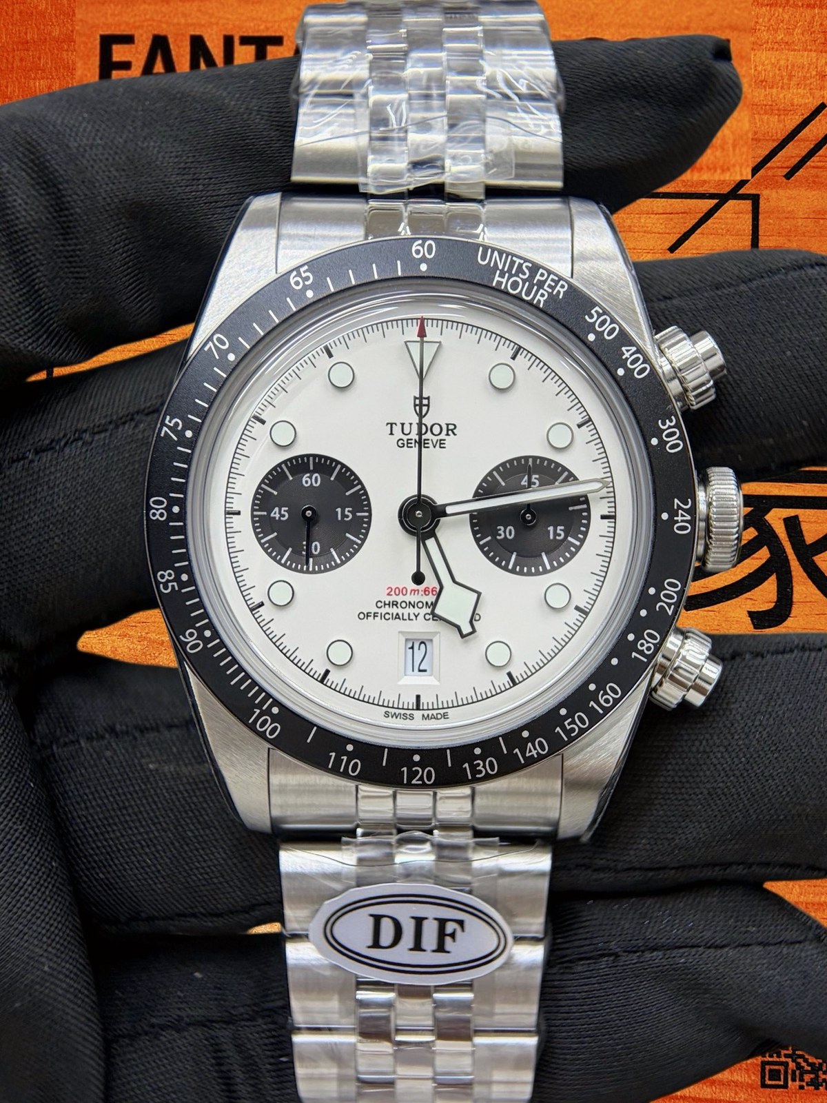 DiF廠帝舵碧灣計時M79360 白熊貓 41mm