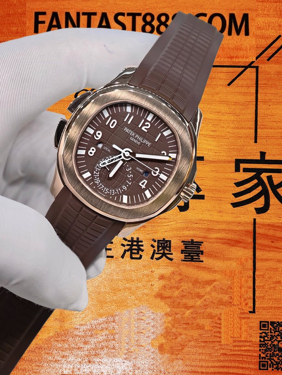 高仿私人改裝-百達翡麗-手雷5968 計時真金真鑽 復刻腕錶 實拍 4