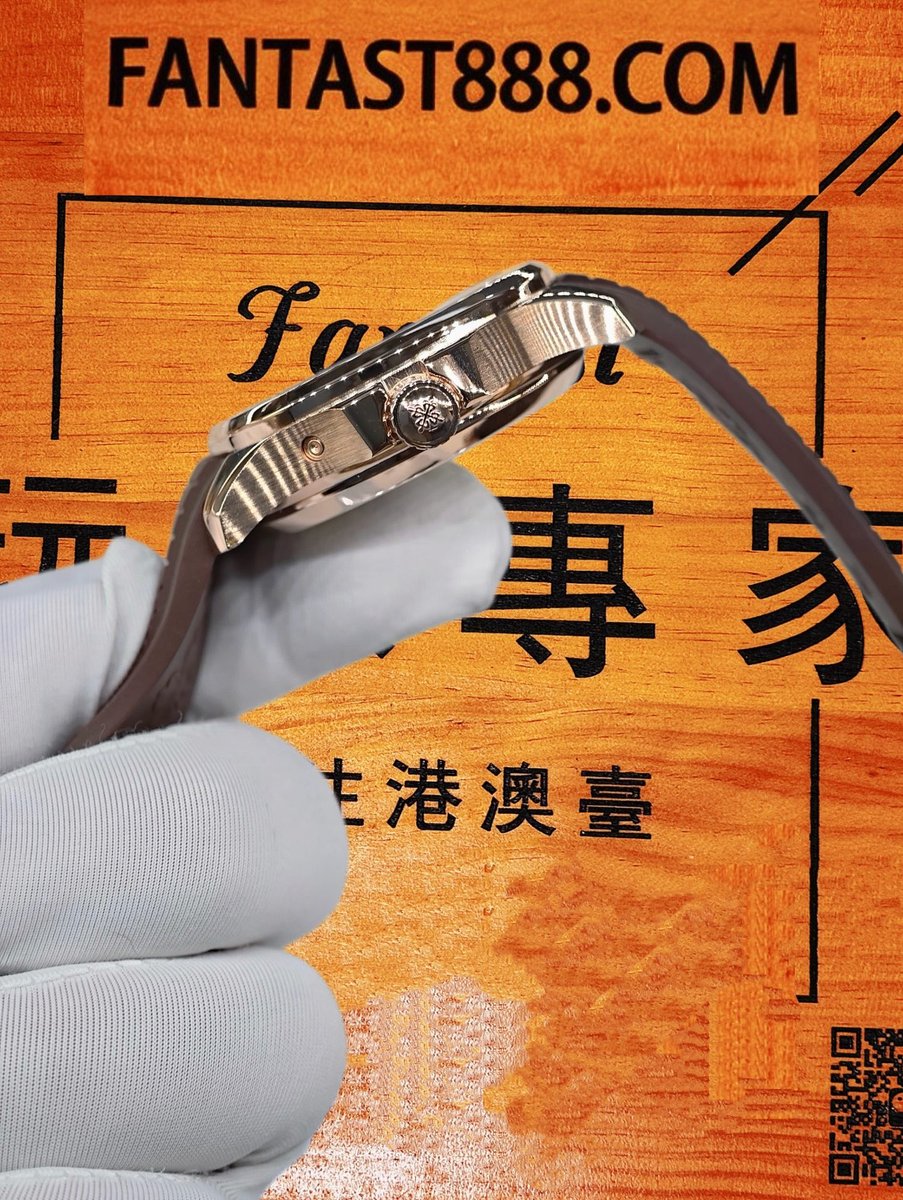 高仿私人改裝-百達翡麗-手雷5968 計時真金真鑽 復刻腕錶 實拍 5