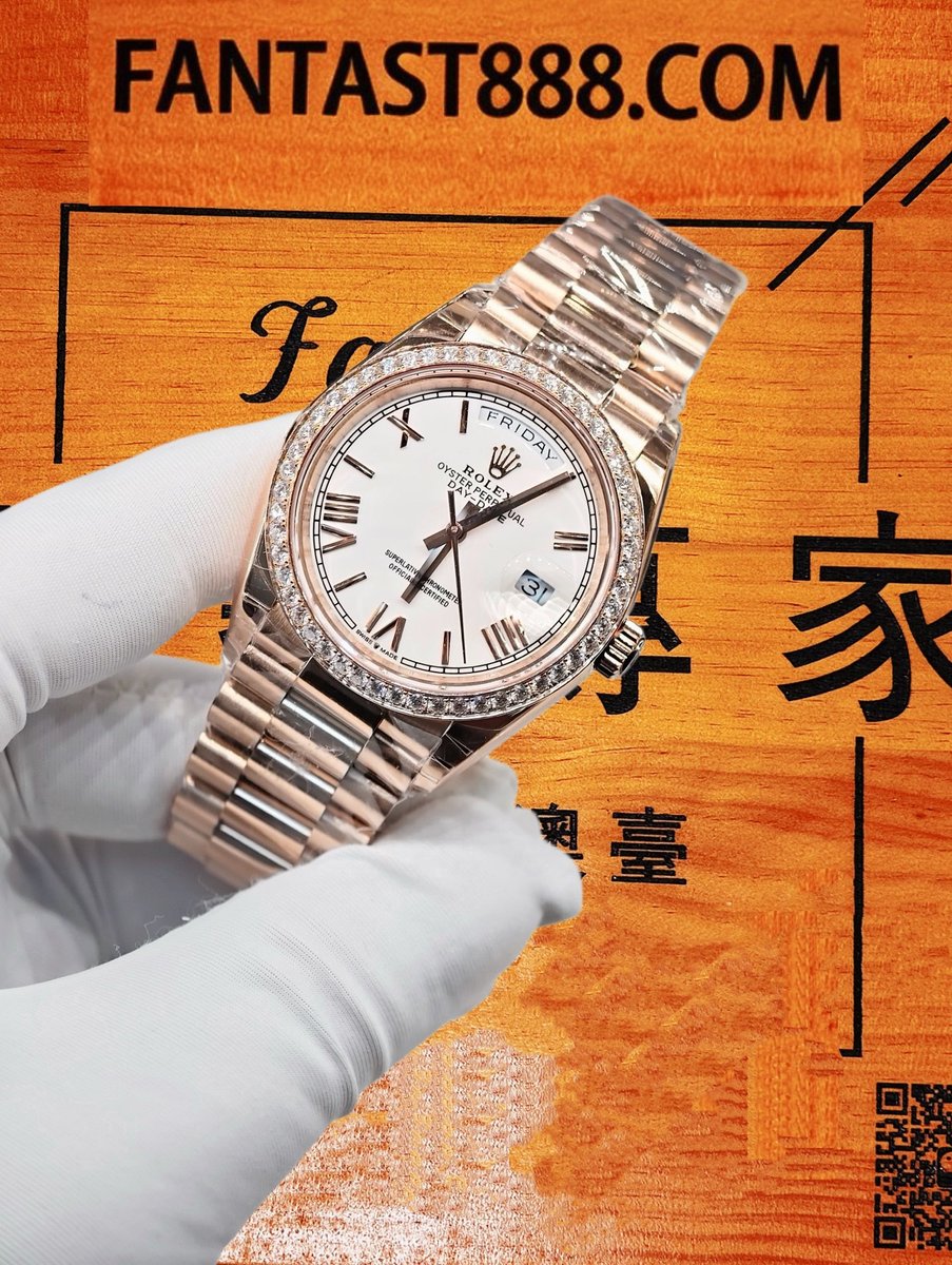 高仿私人改裝-勞力士-日志36mm 莫桑鑽圈 復刻腕錶 實拍 4