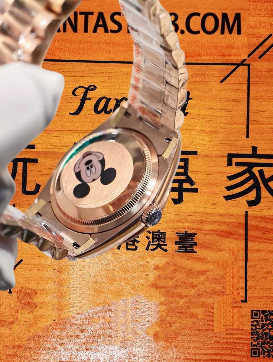 高仿私人改裝-勞力士-日志36mm 莫桑鑽圈 復刻腕錶 實拍 6