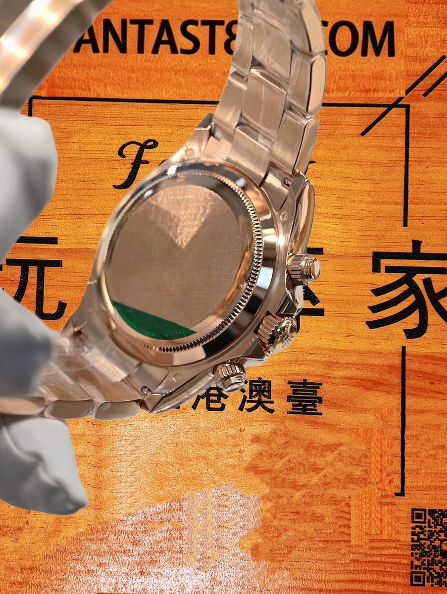 高仿私人改裝-勞力士-迪通拿116509 鑽石刻度 復刻腕錶 實拍 5