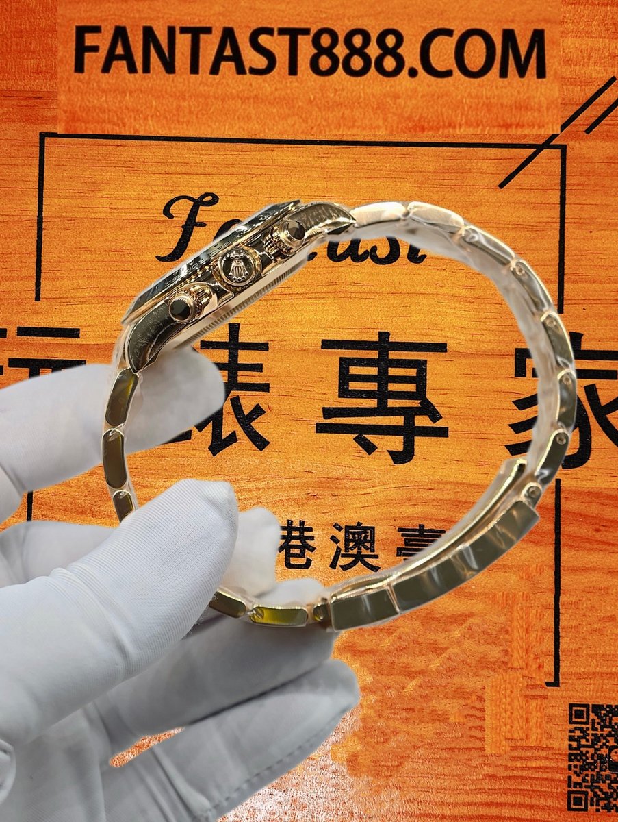 高仿私人改裝-勞力士-迪通拿126508 綠金迪綠盤 復刻腕錶 實拍 5