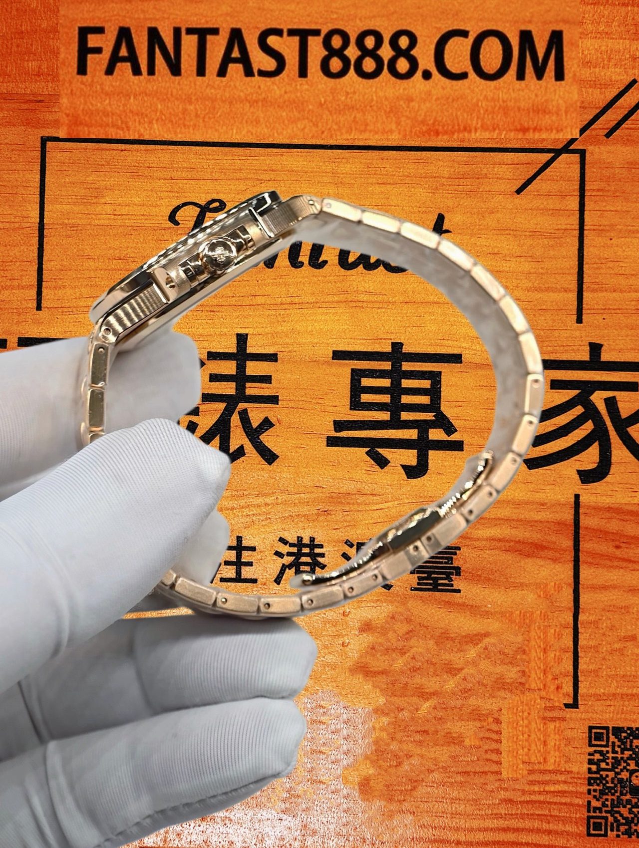 高仿私人改裝-百達翡麗-鸚鵡螺7118 18K包金女神款 復刻腕錶 實拍 5