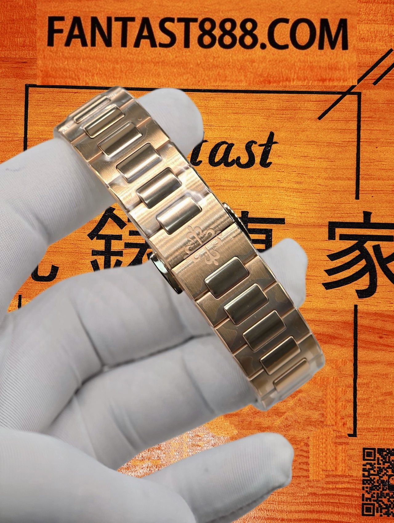 高仿私人改裝-百達翡麗-鸚鵡螺7118 18K包金女神款 復刻腕錶 實拍 7