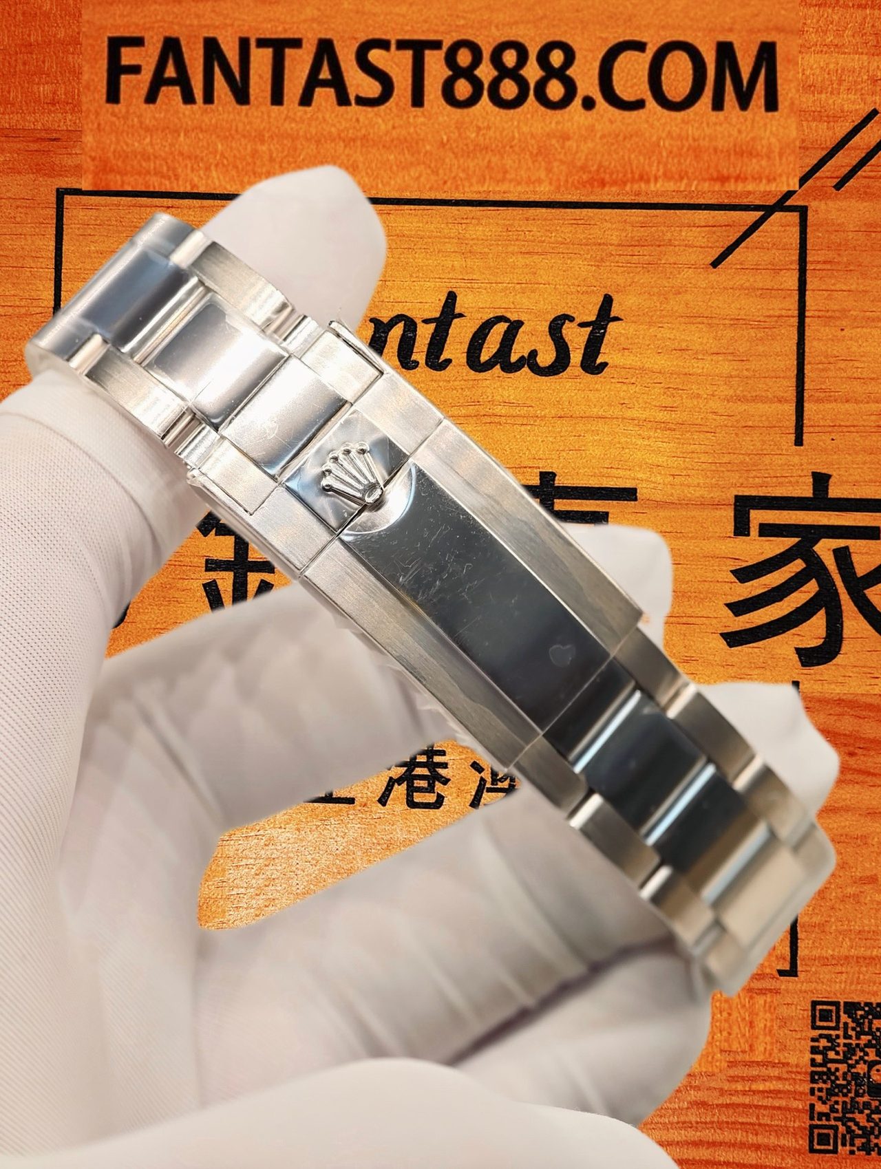 高仿私人改裝-勞力士-迪通拿116576TBR 鉑金冰藍滿鑽 復刻腕錶 實拍 7