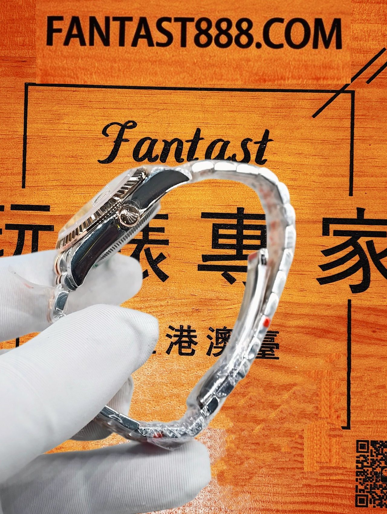 高仿私人改裝-勞力士-日誌279171 玫瑰金粉盤星鑽 復刻腕錶 實拍 7