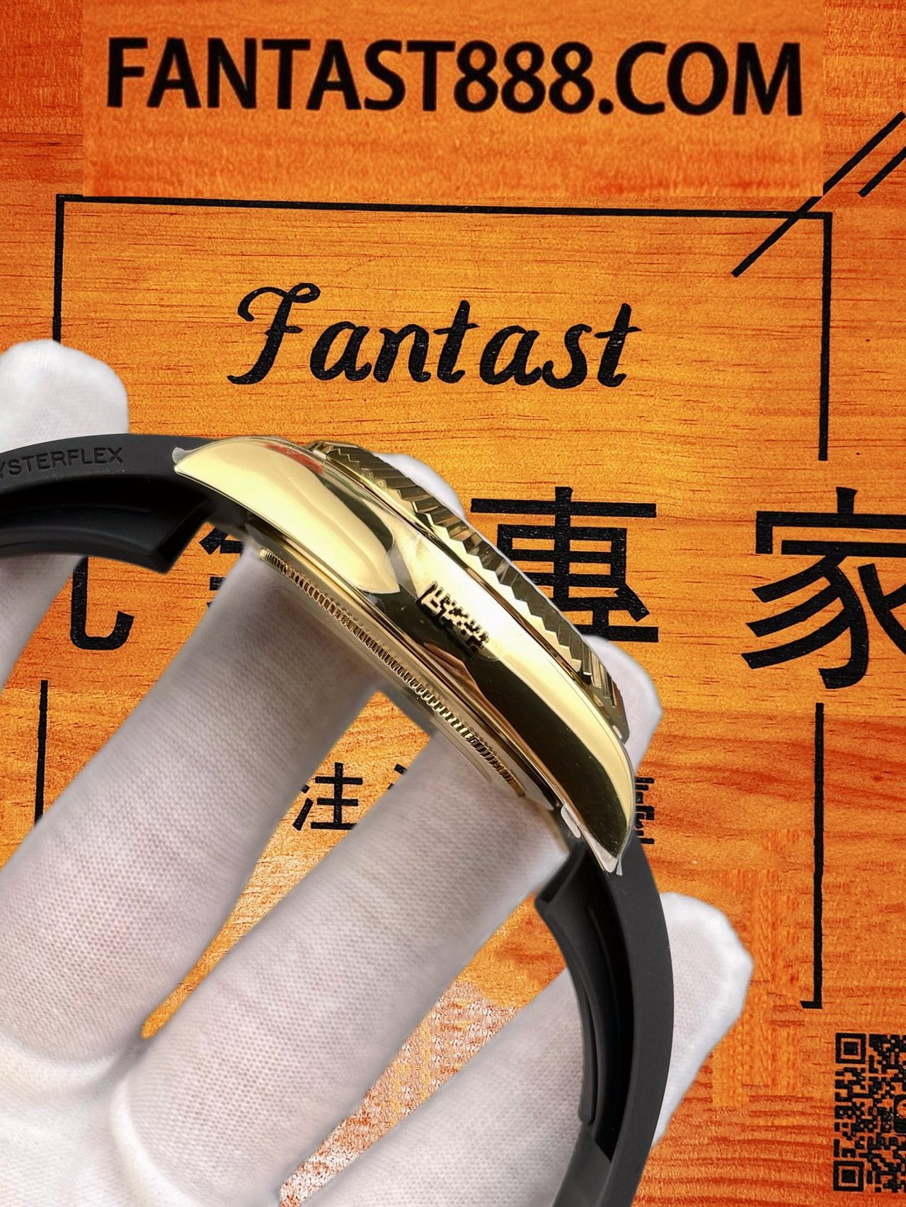 高仿勞力士-天行者336935-黃金黑盤ZF 配重187G復刻腕錶 實拍 6