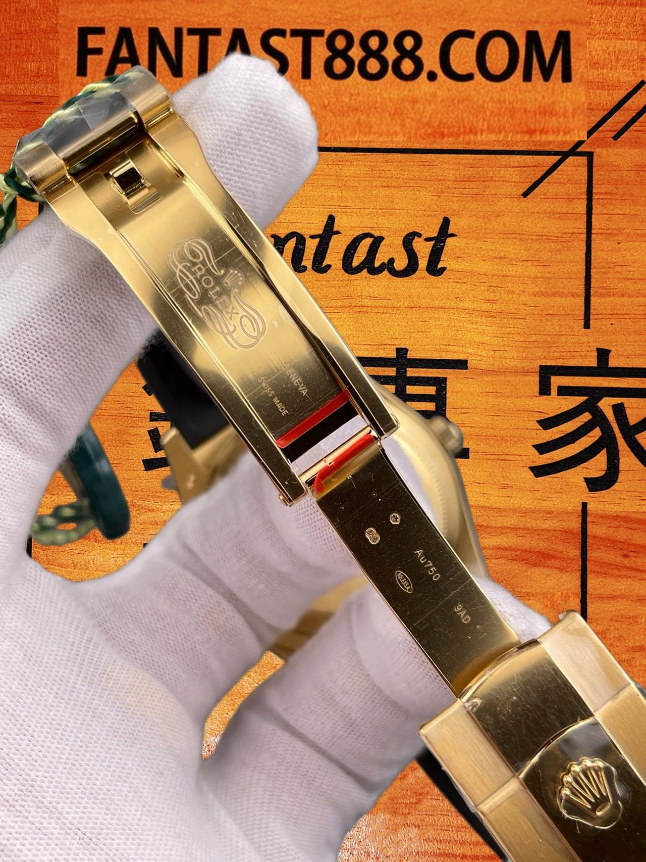 高仿勞力士-天行者336935-黃金黑盤ZF 配重187G復刻腕錶 實拍 7