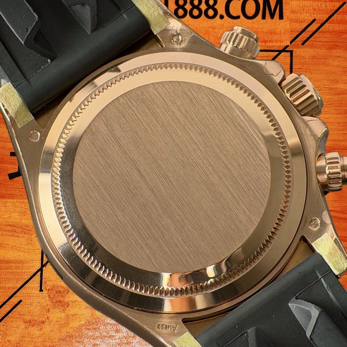 高仿勞力士 CBD廠 配重 Cosmograph Daytona 116505 玫瑰金黑圈 巧克力面 4130機芯 復刻腕錶 實拍 6