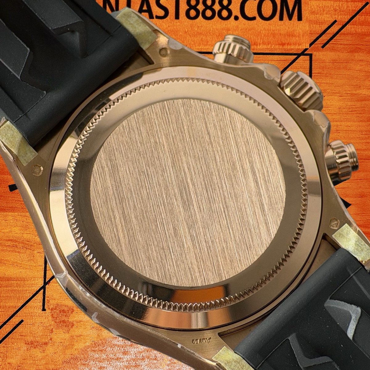 高仿勞力士 CBD廠 配重 Cosmograph Daytona 126505 真隕石面 玫瑰金黑圈 4131機芯 復刻腕錶 實拍 5