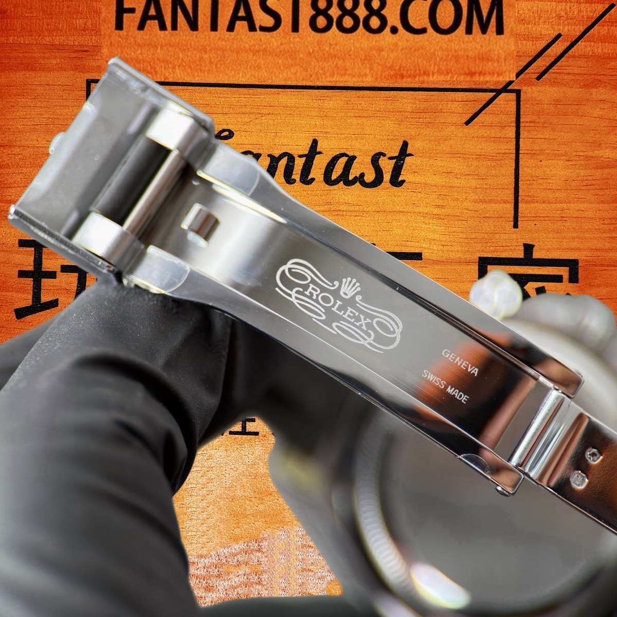 高仿勞力士 CBD廠 配重 Cosmograph Daytona 126500LN 904L鋼黑圈 真隕石面 黑色monobloc計時盤 4131機芯 復刻腕錶 實拍 7