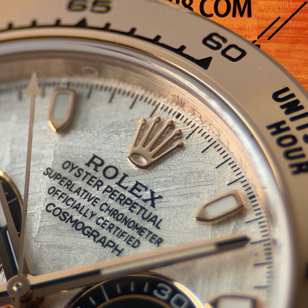 高仿勞力士 CBD廠 配重 Cosmograph Daytona 116509 白金黑圈 真隕石面 黑色monobloc計時盤 4130機芯 復刻腕錶 實拍 4