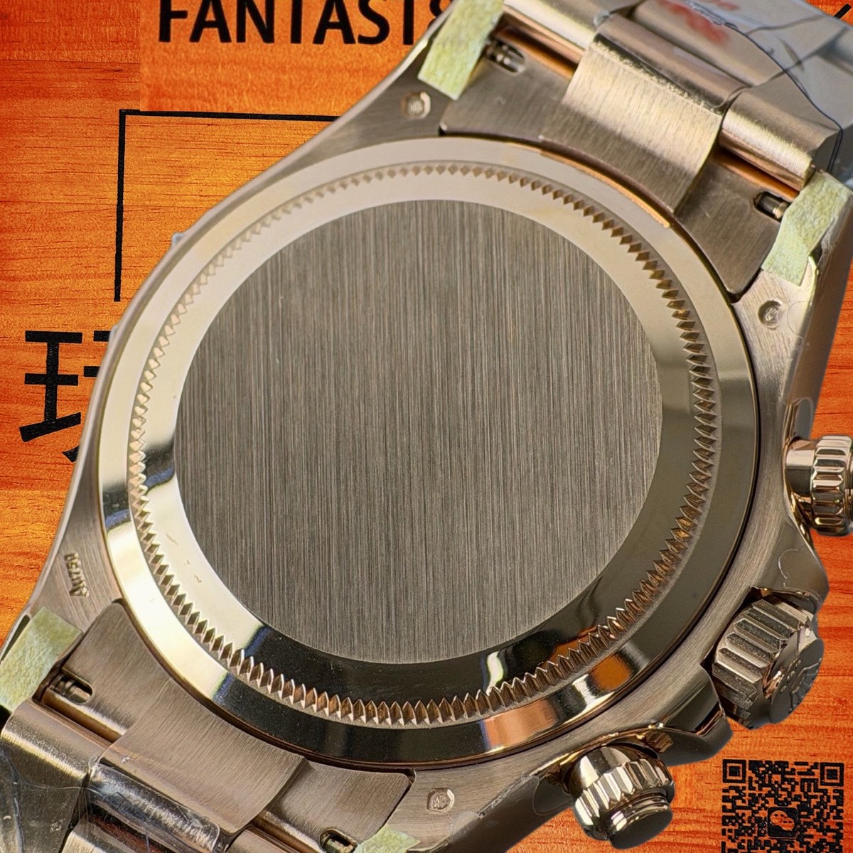 高仿勞力士 CBD廠 配重 Cosmograph Daytona 116505 玫瑰金monobloc圈 玫瑰金單色盤 黑色monobloc計時盤 4130機芯 復刻腕錶 實拍 6