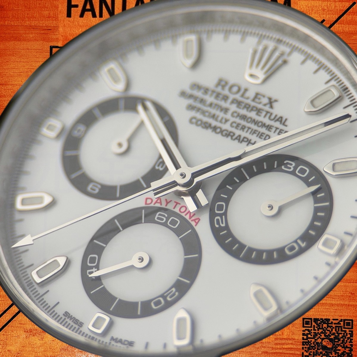 高仿勞力士 CBD廠 配重 Cosmograph Daytona 116500 904L鋼黑圈 白盤 黑色monobloc熊貓計時盤 4130機芯 復刻腕錶 實拍 3