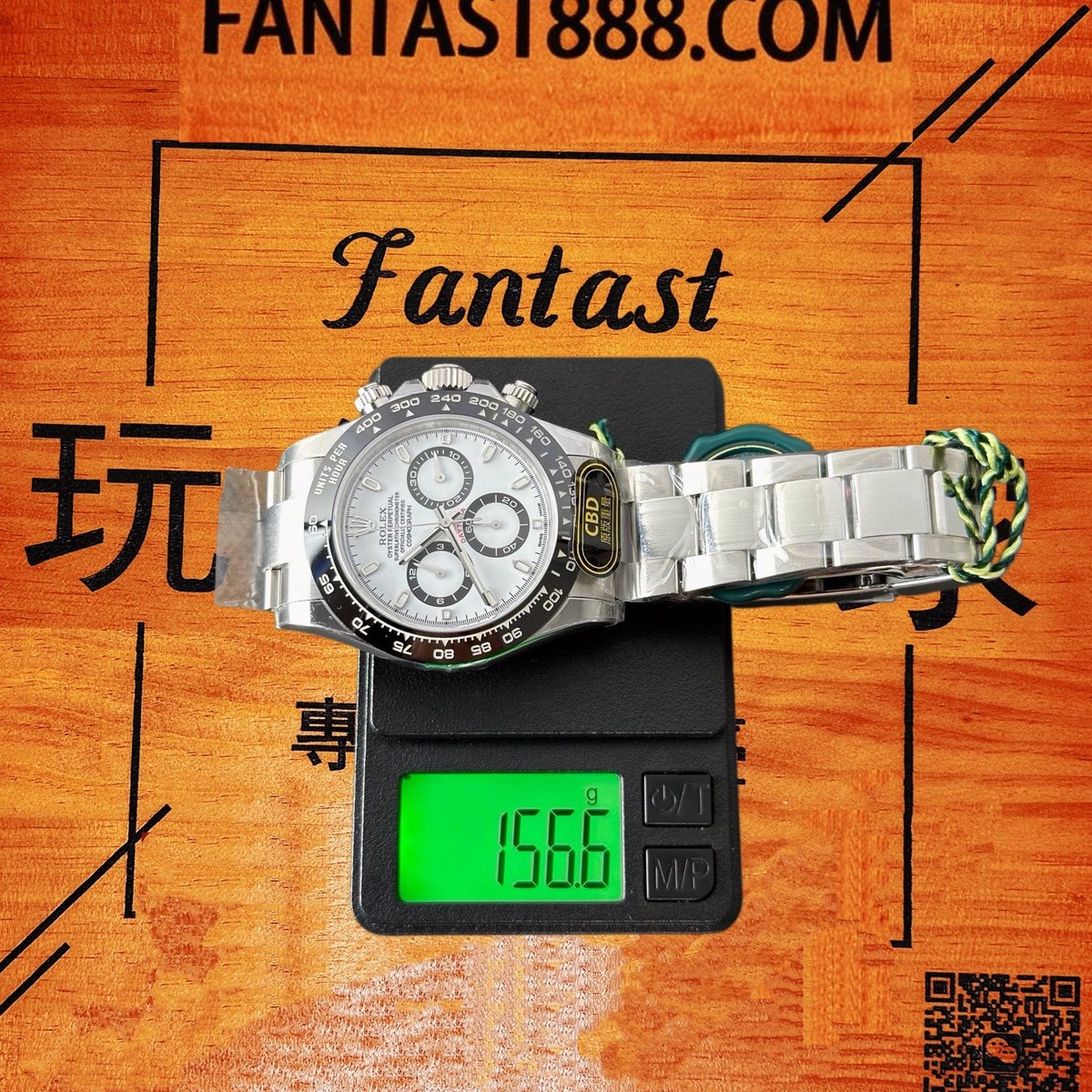 高仿勞力士 CBD廠 配重 Cosmograph Daytona 116500 904L鋼黑圈 白盤 黑色monobloc熊貓計時盤 4130機芯 復刻腕錶 實拍 9