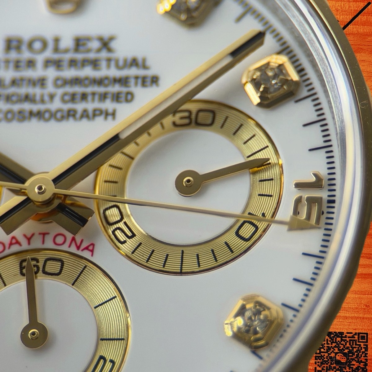 高仿勞力士 CBD廠 配重 Cosmograph Daytona 116503 Rolesor間金 黃金圈 白盤 金色monobloc計時盤 8鑽時標 4130機芯 復刻腕錶 實拍 4