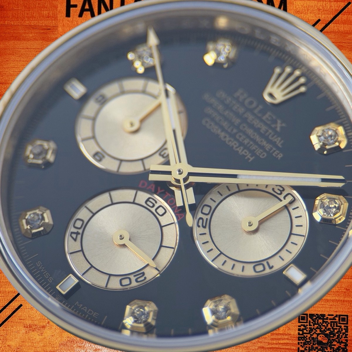 高仿勞力士 CBD廠 配重 Cosmograph Daytona 116508 18K黃金黃金圈 黑盤 金色monobloc計時盤 8鑽時標 4131機芯 復刻腕錶 實拍 3
