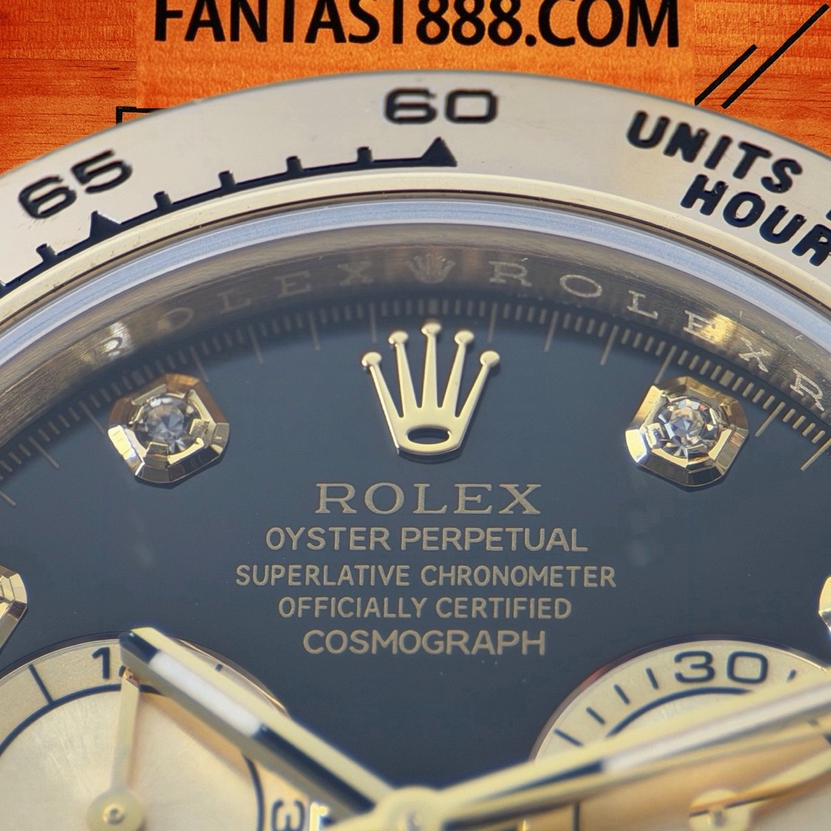 高仿勞力士 CBD廠 配重 Cosmograph Daytona 116508 18K黃金黃金圈 黑盤 金色monobloc計時盤 8鑽時標 4131機芯 復刻腕錶 實拍 4