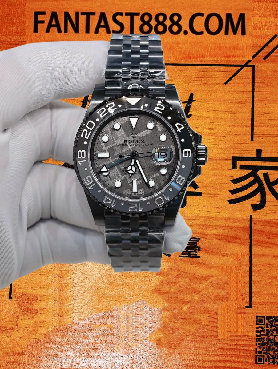 高仿私人改裝 勞力士 GMT 紅藍圈隕石盤復刻腕錶