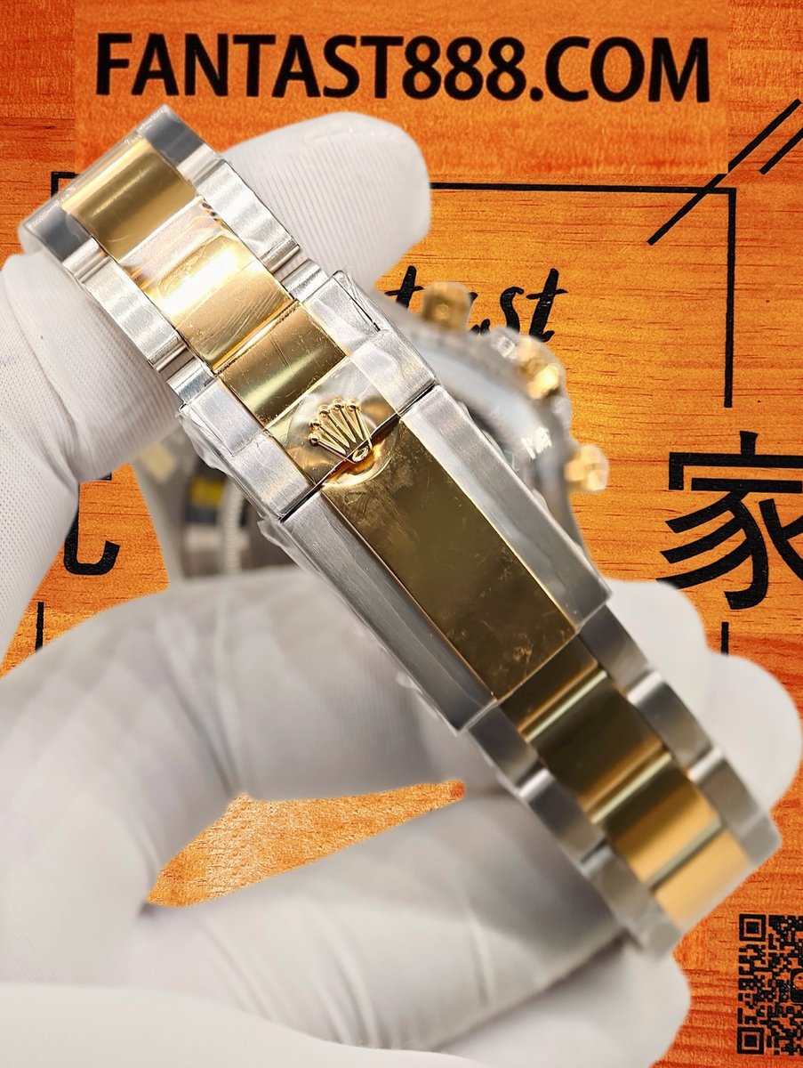 高仿私人改裝-勞力士-迪通拿116503 白貝母間金 復刻腕錶 實拍 7