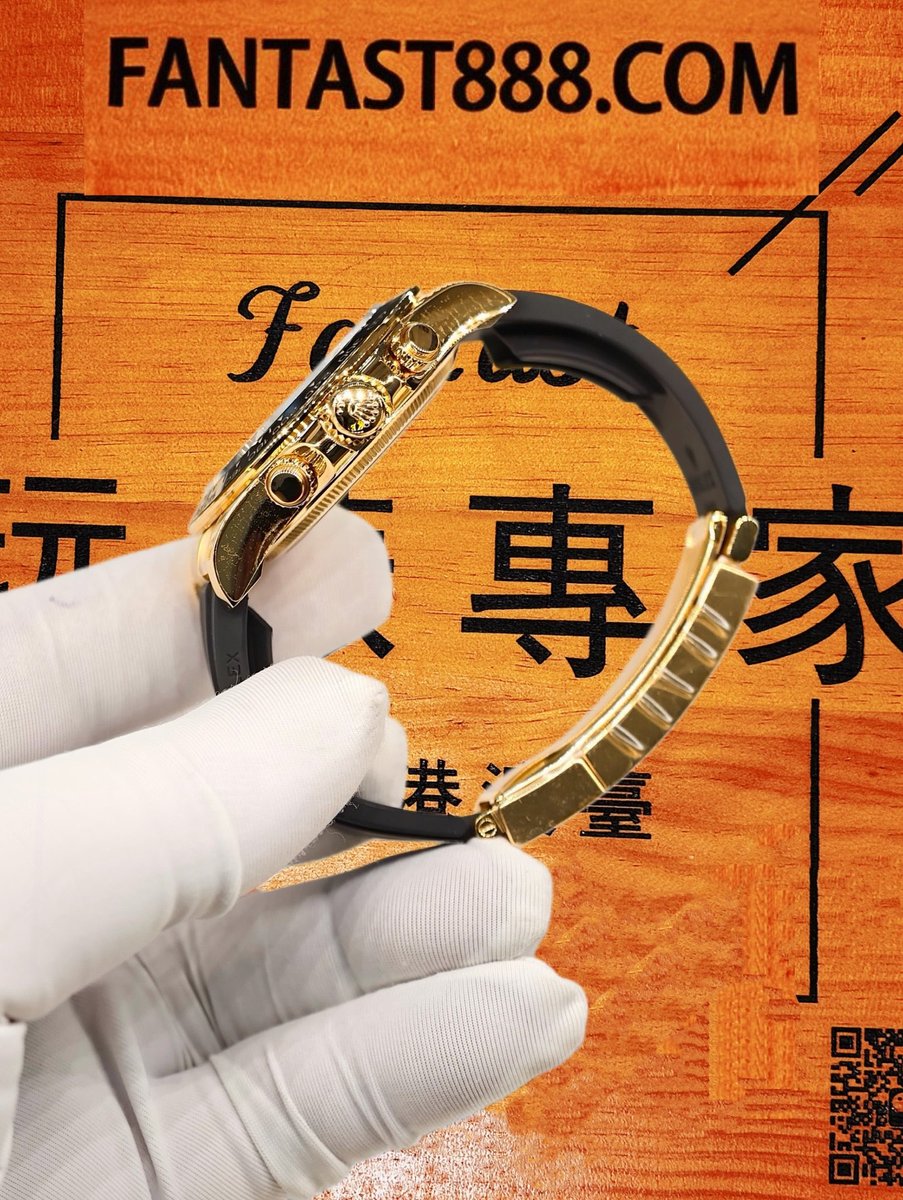 高仿私人改裝-勞力士-迪通拿126518LN 蒂芙尼藍黃金膠帶 復刻腕錶 實拍 5
