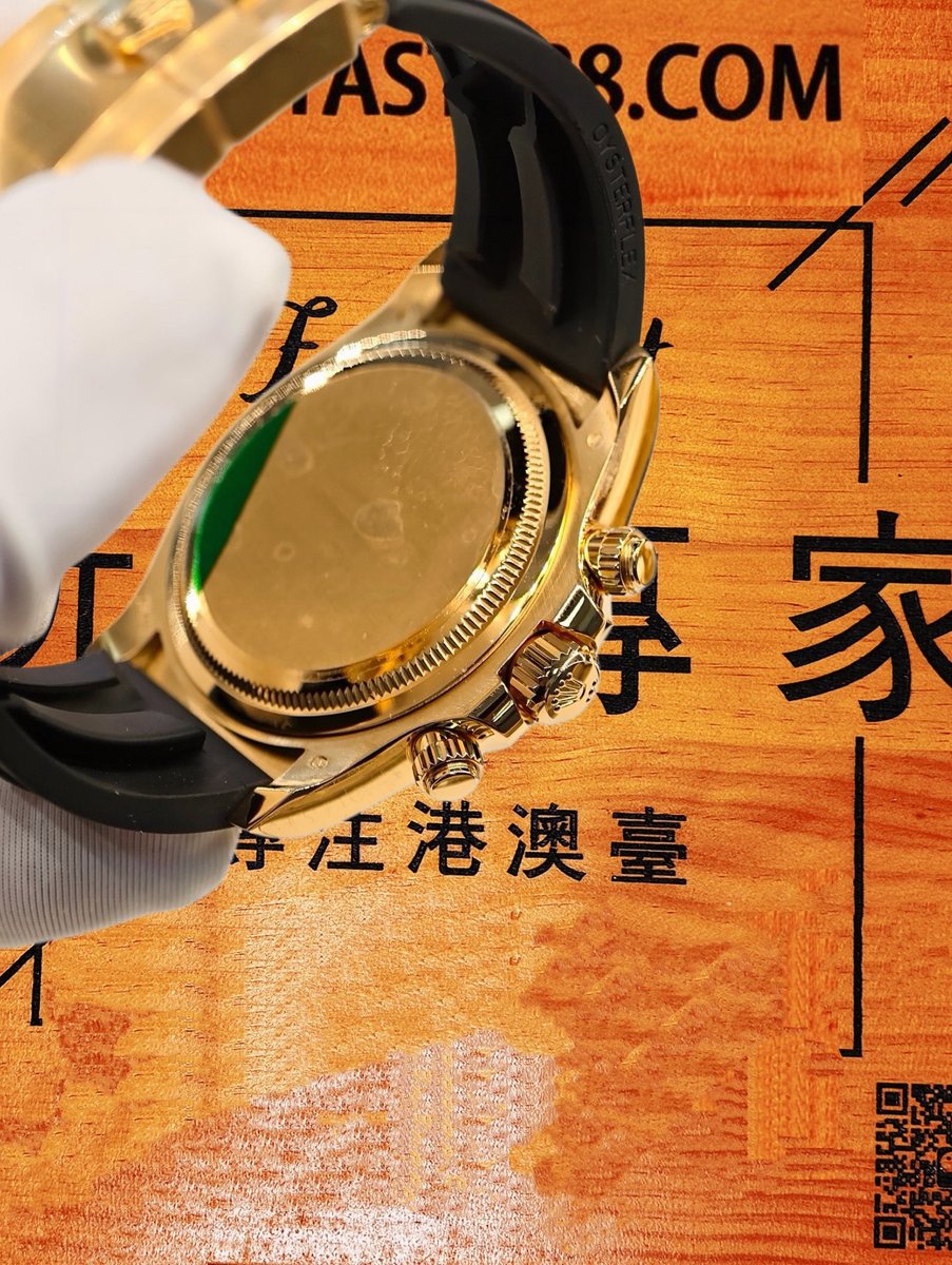 高仿私人改裝-勞力士-迪通拿126518LN 蒂芙尼藍黃金膠帶 復刻腕錶 實拍 6