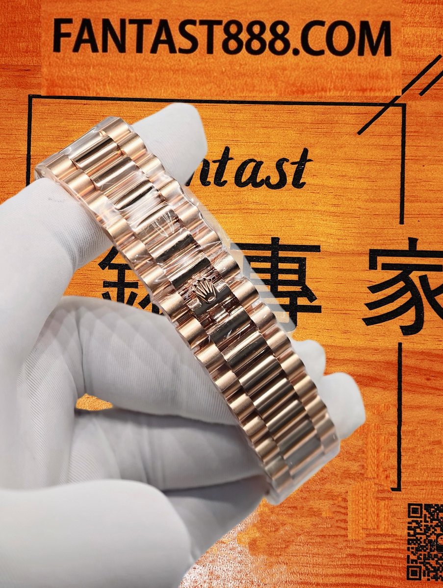 高仿私人改裝-勞力士-星期日曆228235 咖冰糖玫瑰金 復刻腕錶 實拍 7