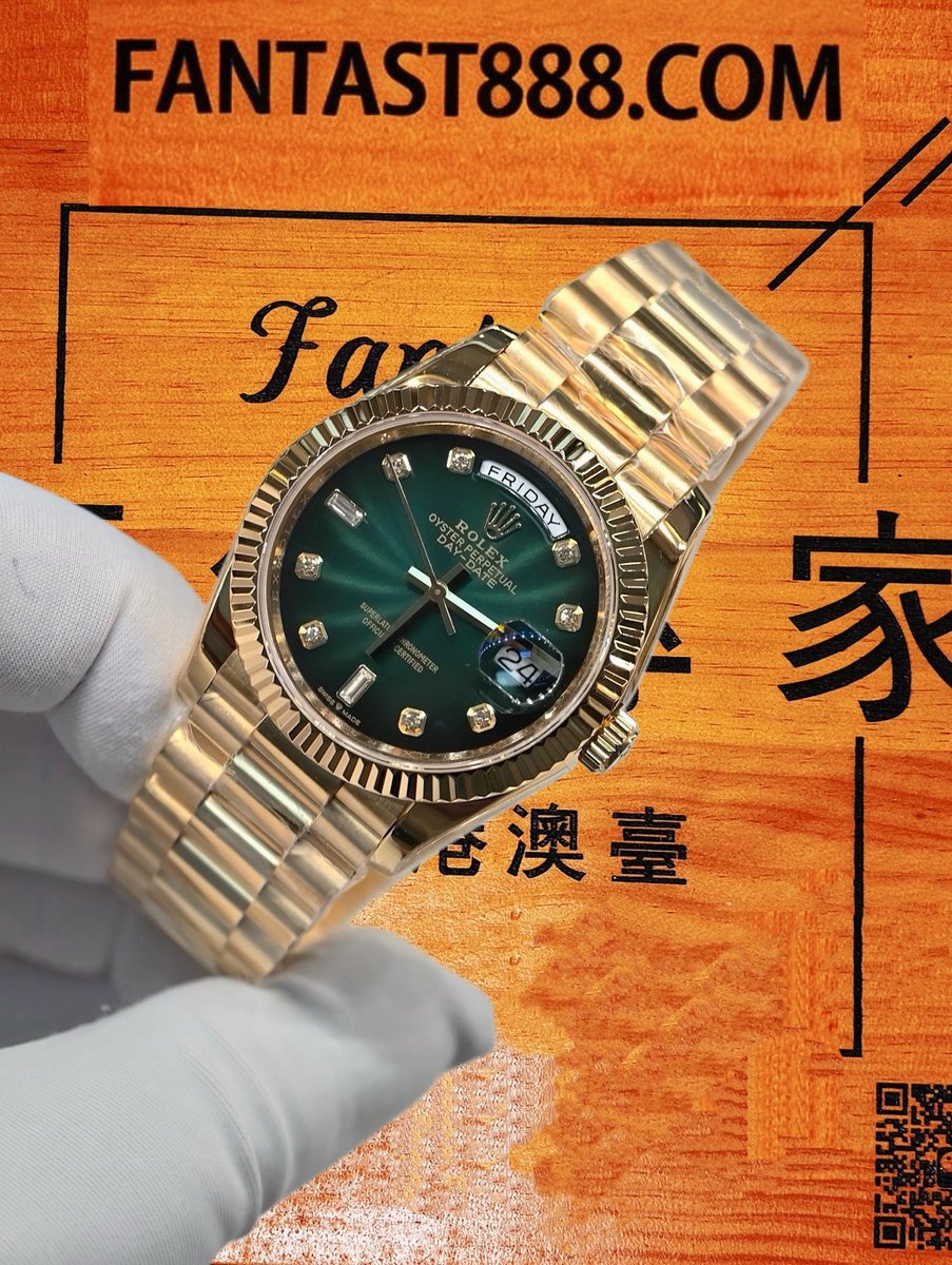高仿私人改裝-勞力士-日志36mm 真金真鑽 復刻腕錶 實拍 4