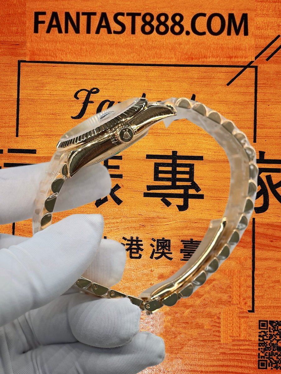 高仿私人改裝-勞力士-日志36mm 真金真鑽 復刻腕錶 實拍 5