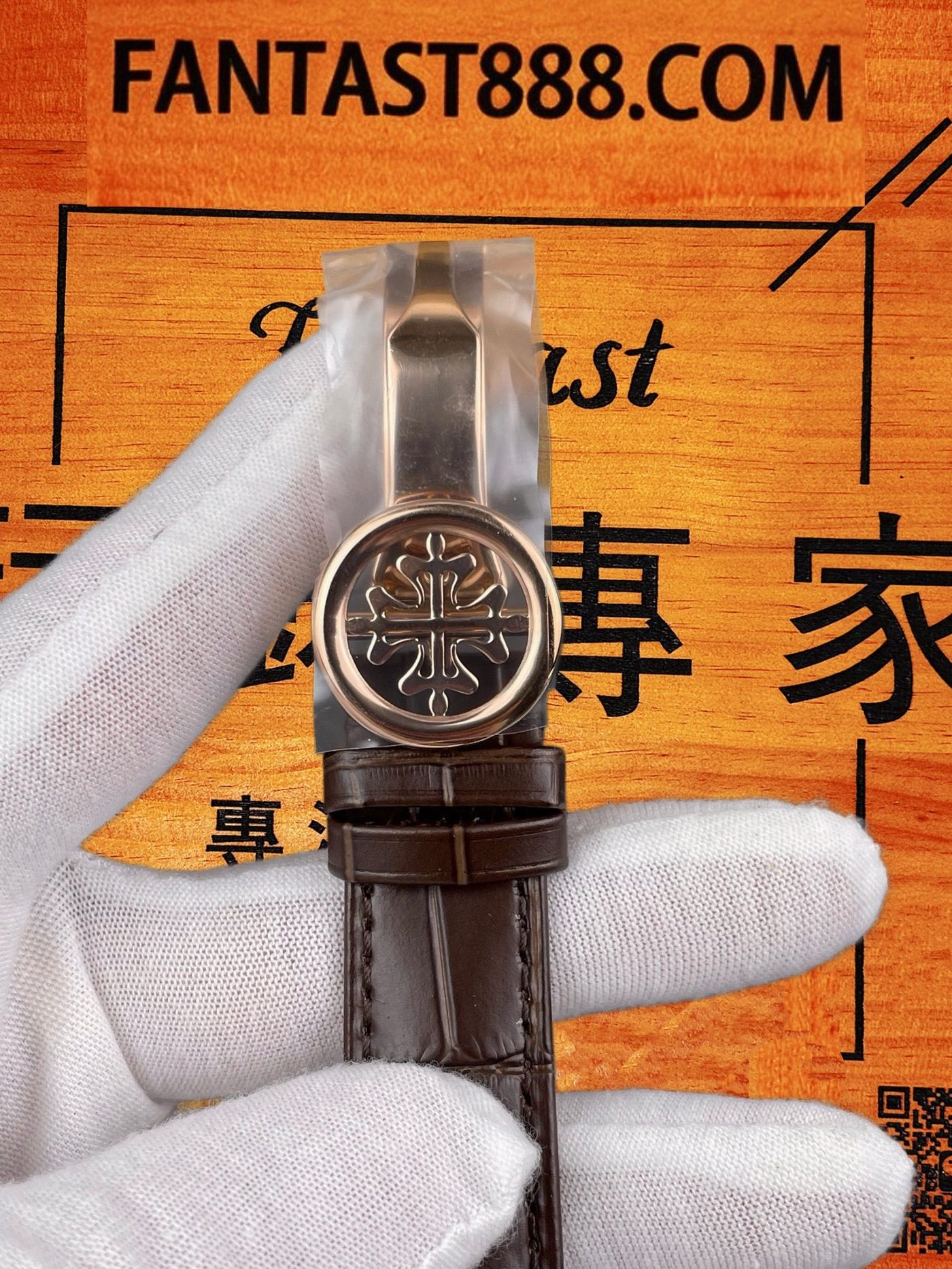 高仿百達翡麗-超級複雜功能5327R-001-玫瑰金棕色日輝紋萬年曆-3K廠復刻腕錶 實拍 7