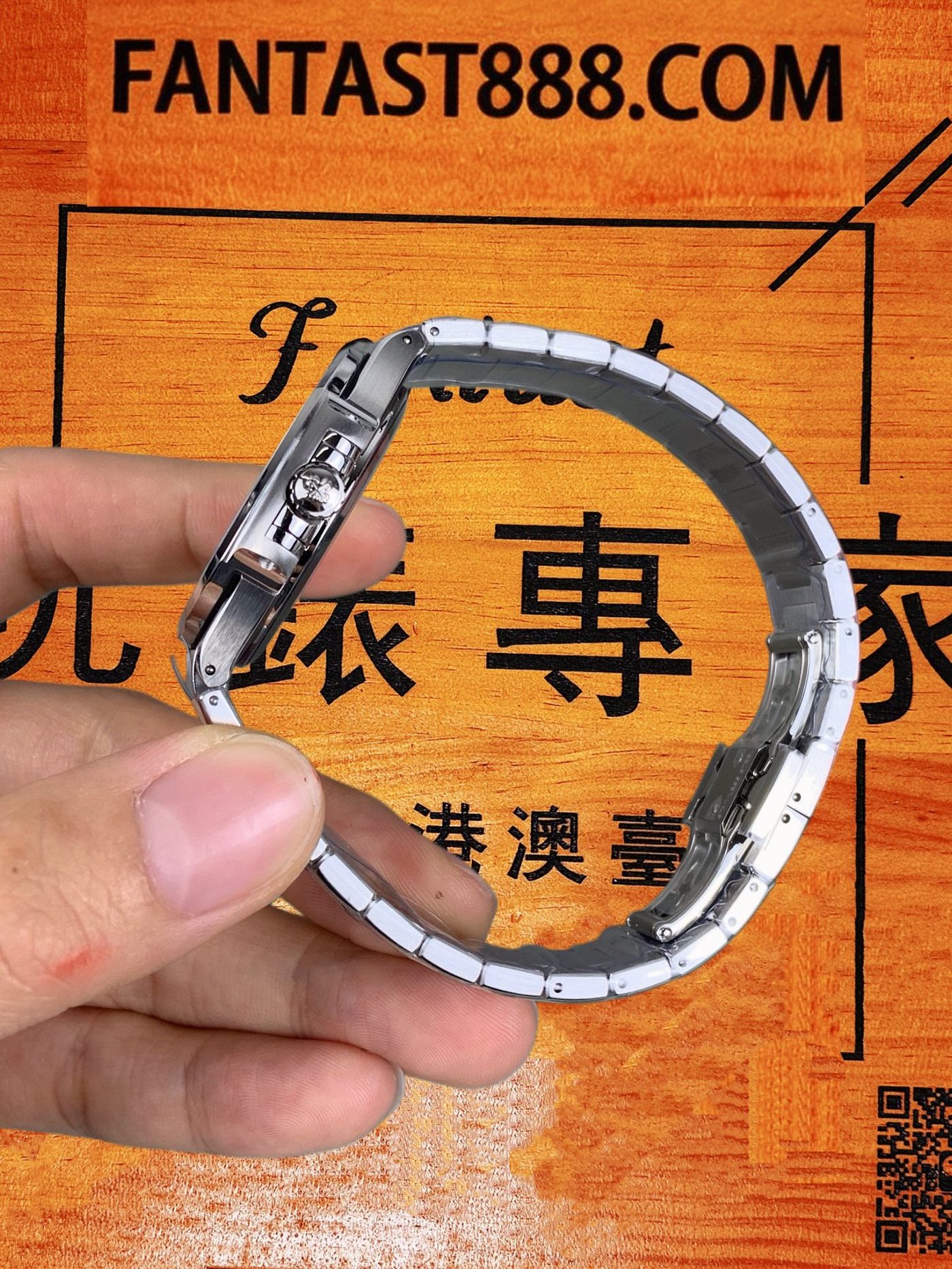高仿百達翡麗-鸚鵡螺7118/1200A-鑽圈白盤35.2mm-DDF廠復刻腕錶 實拍 5