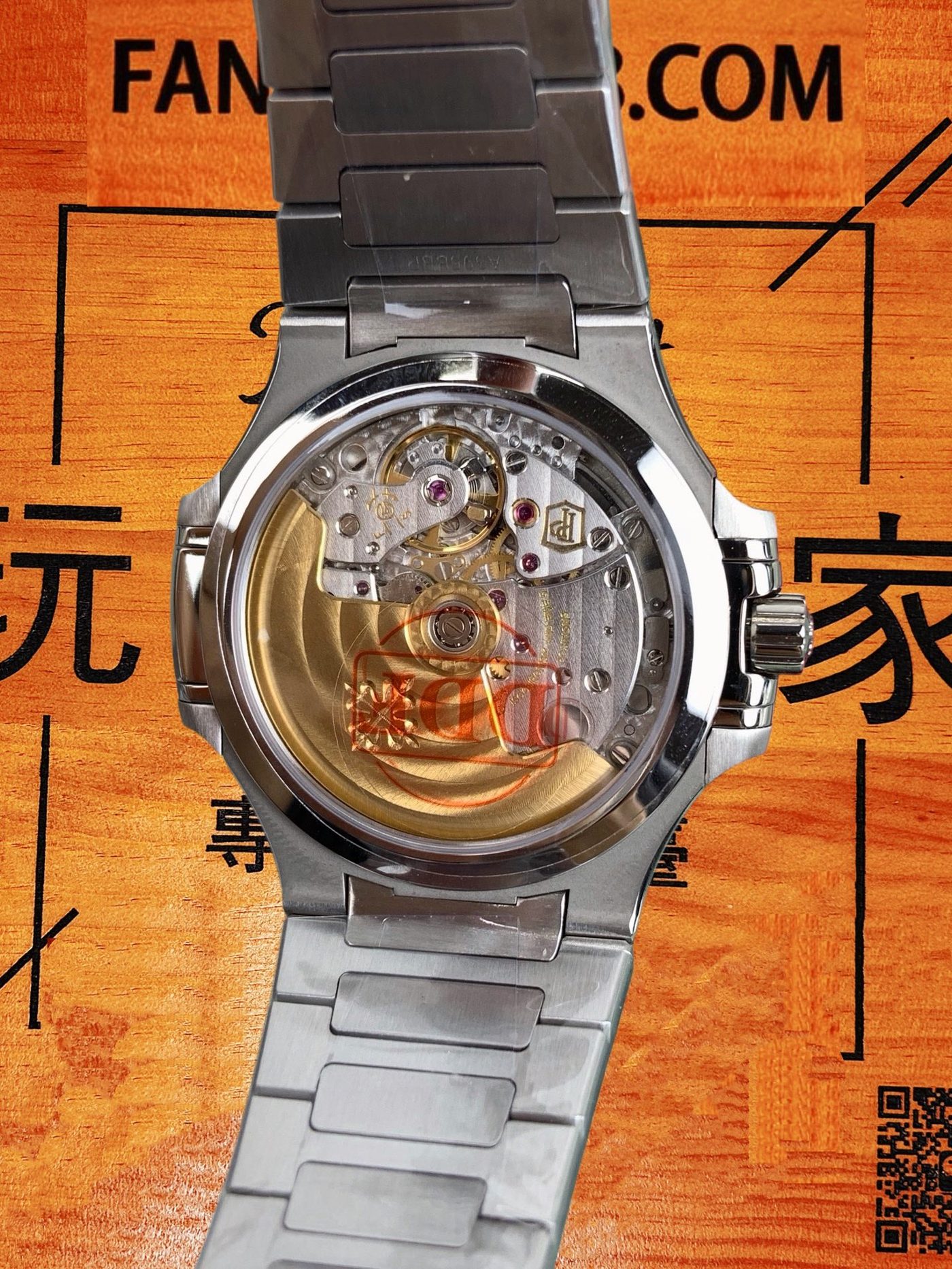 高仿百達翡麗-鸚鵡螺7118/1200A-鑽圈白盤35.2mm-DDF廠復刻腕錶 實拍 8