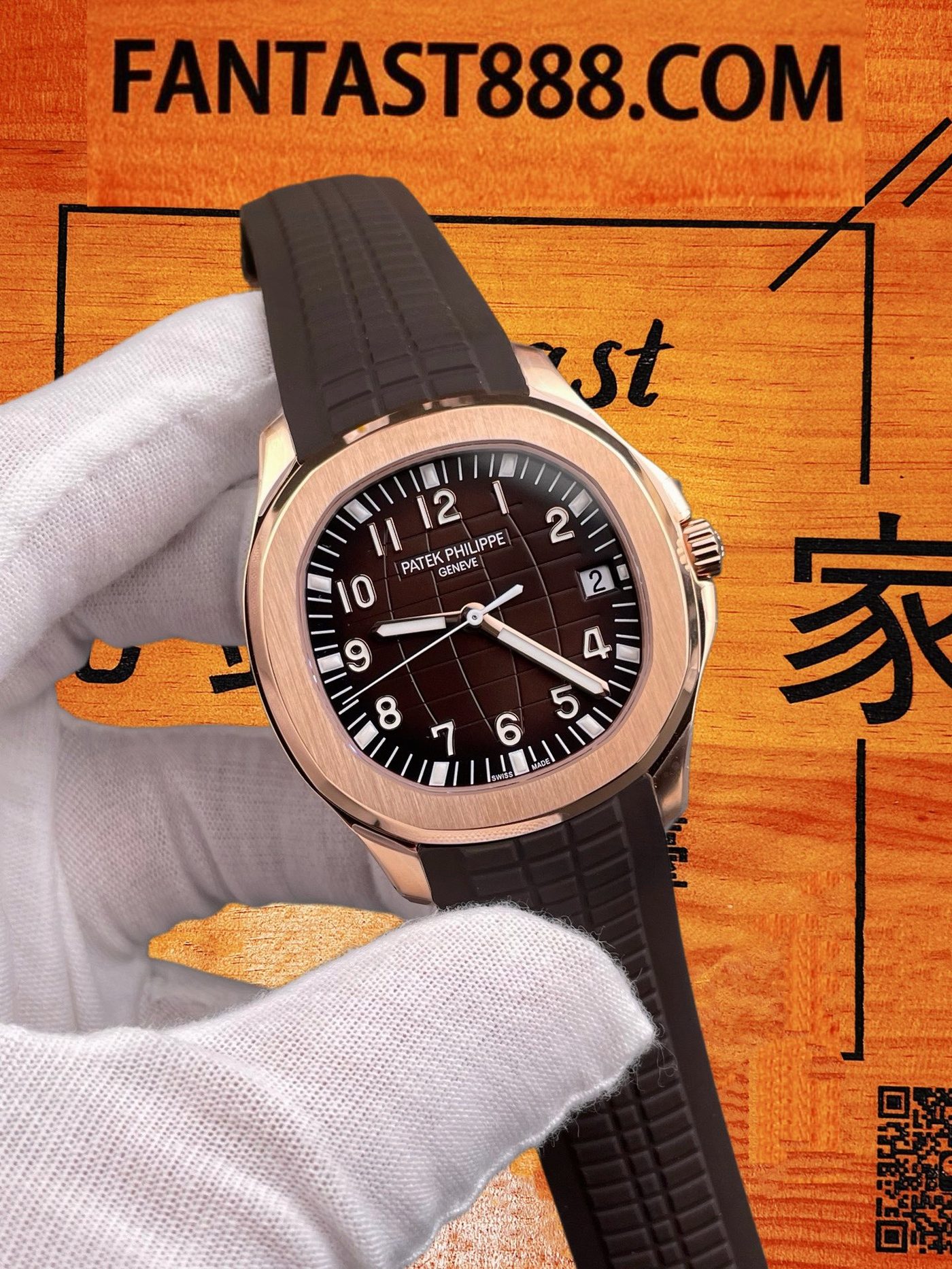高仿百達翡麗-手雷5167R-玫瑰金咖啡棕盤-330機新扣配重110G-DDF廠復刻腕錶 實拍 2