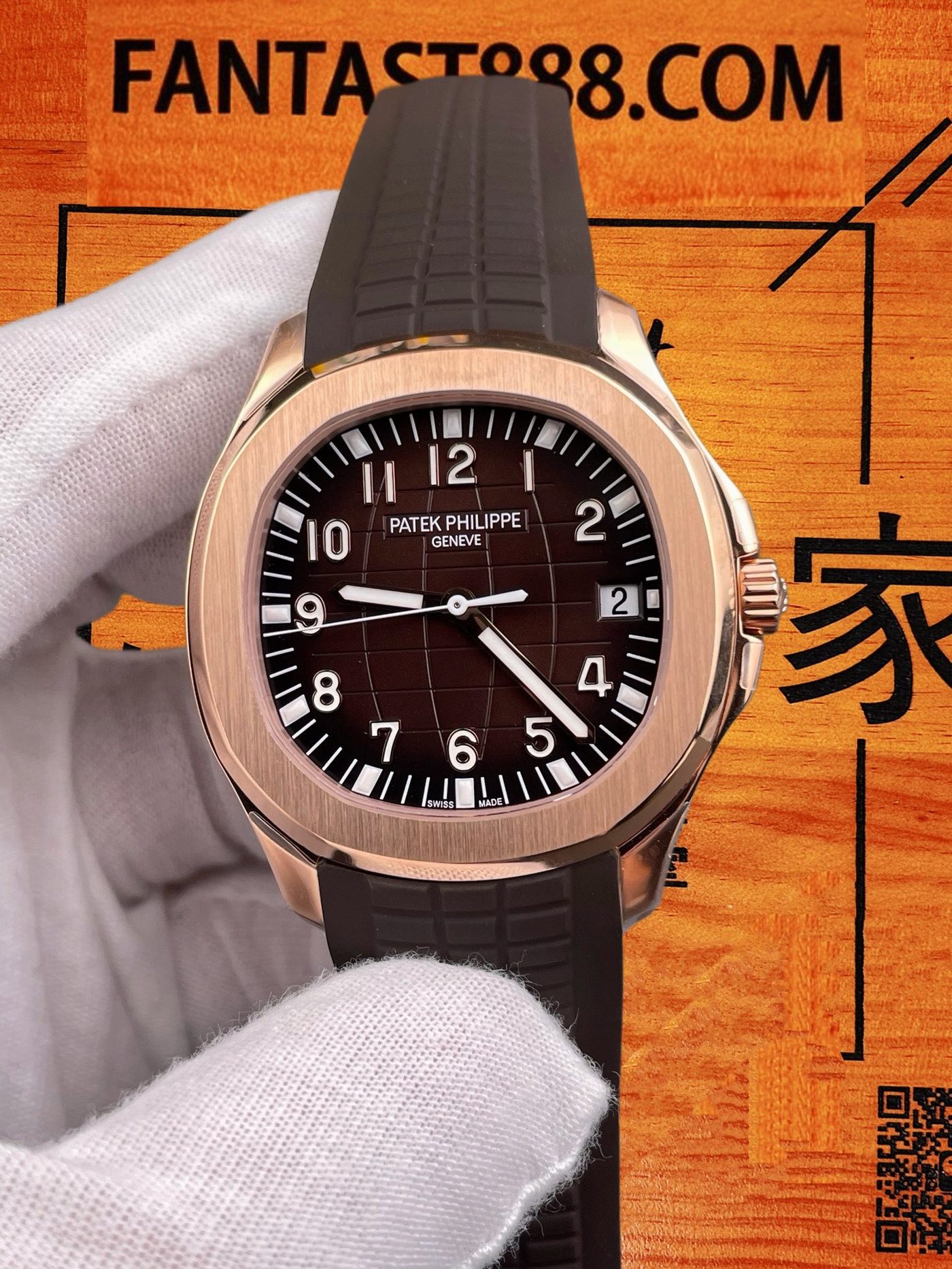 高仿百達翡麗-手雷5167R-玫瑰金咖啡棕盤-330機新扣配重110G-DDF廠復刻腕錶 實拍 3