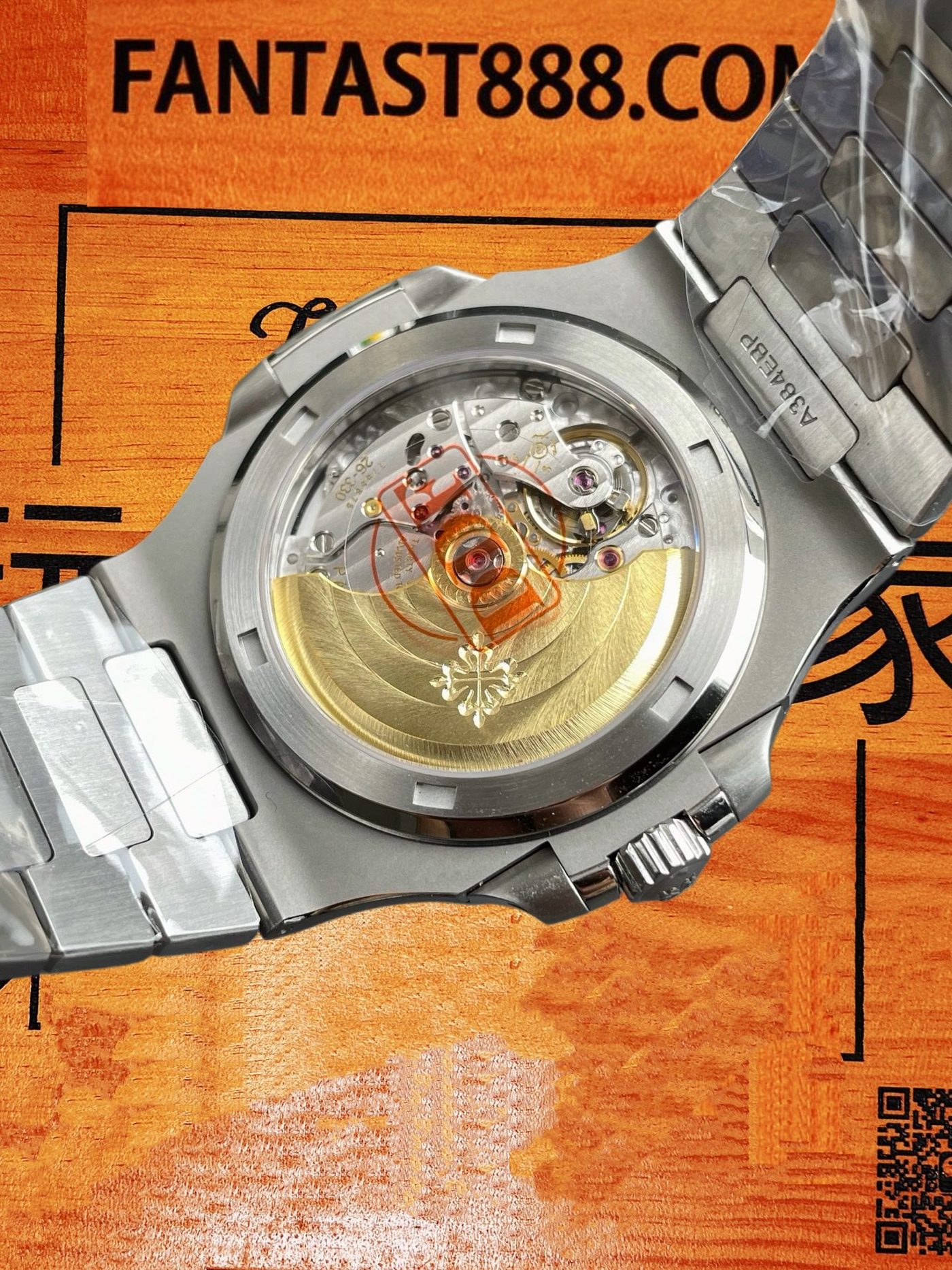 高仿百達翡麗-鸚鵡螺5711/1A-綠盤40mm-330機-DDF廠復刻腕錶 實拍 4