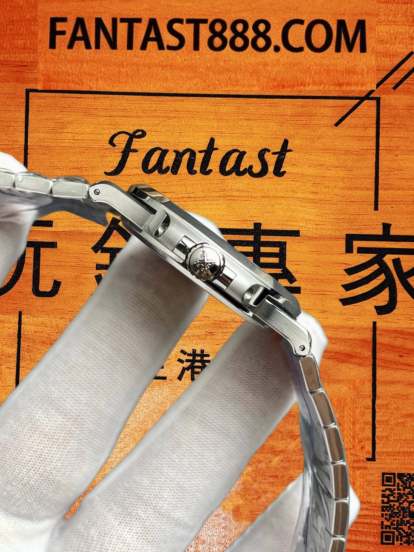 高仿百達翡麗-鸚鵡螺5711/1A-綠盤40mm-330機-DDF廠復刻腕錶 實拍 6