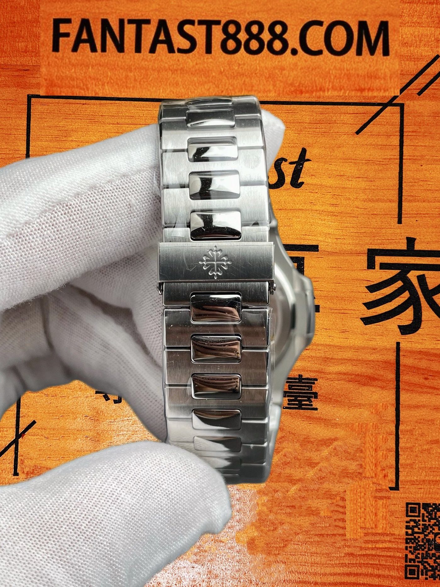 高仿百達翡麗-鸚鵡螺5711/1A-綠盤40mm-330機-DDF廠復刻腕錶 實拍 8