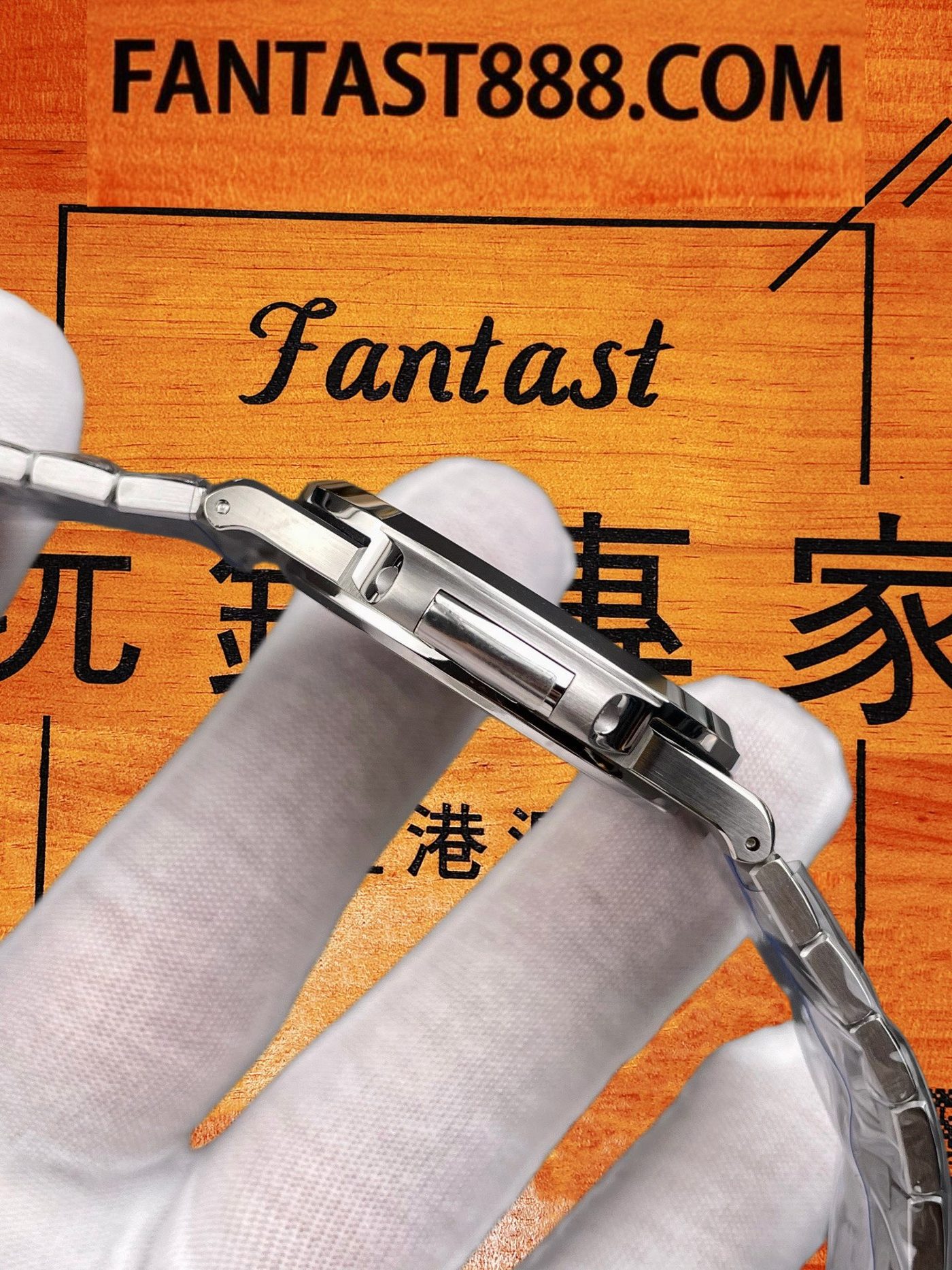 高仿百達翡麗-鸚鵡螺5711/1A-藍盤40mm-324機-DDF廠復刻腕錶 實拍 6
