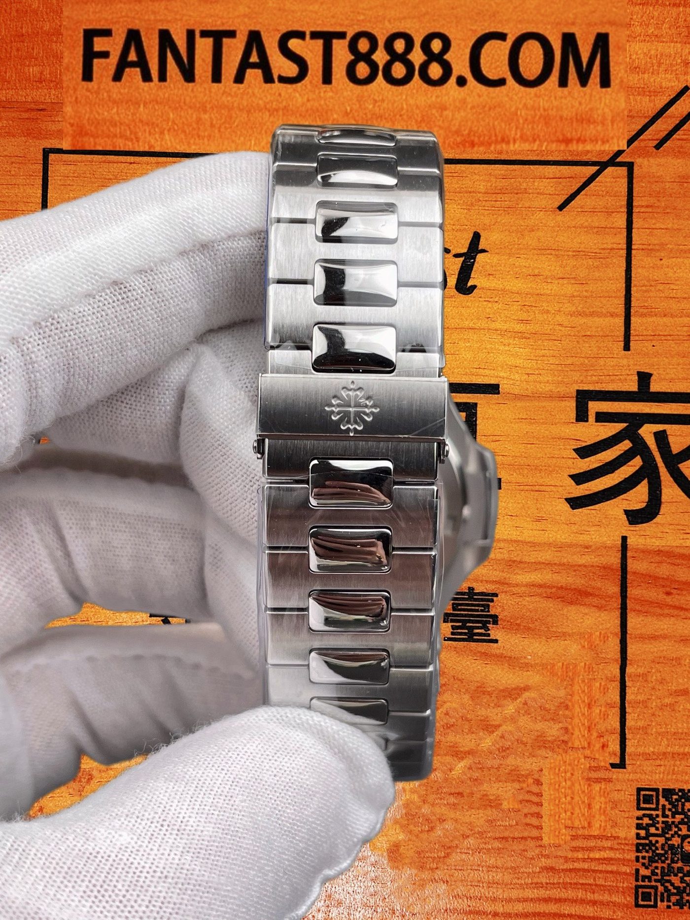 高仿百達翡麗-鸚鵡螺5711/1A-藍盤40mm-324機-DDF廠復刻腕錶 實拍 8