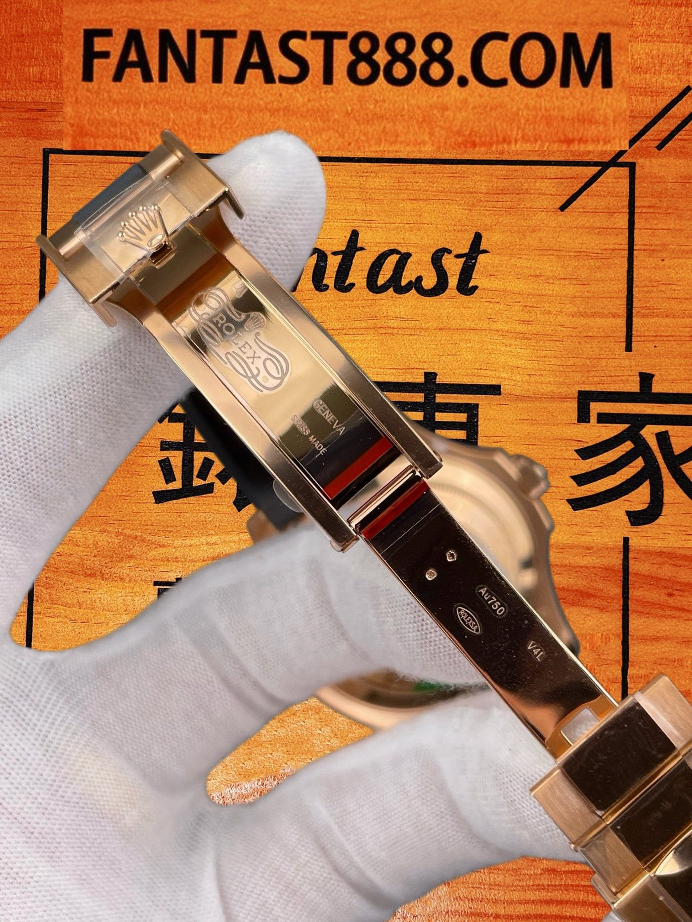 高仿勞力士-遊艇名仕126655-玫瑰金滿鑽40mm-3235機芯-Gold狗廠復刻腕錶 實拍 7