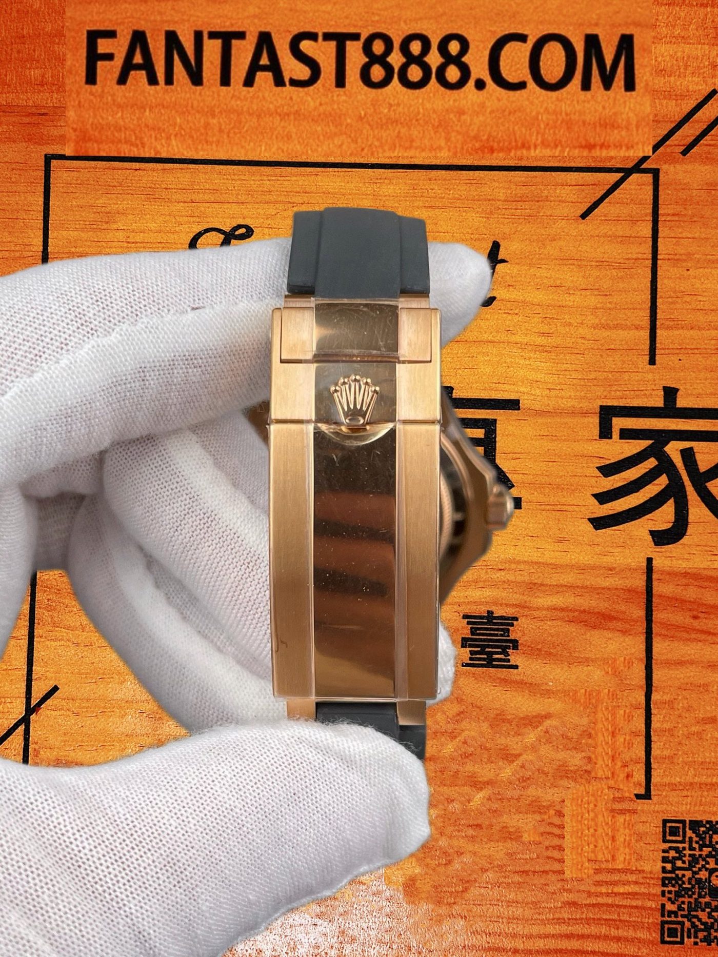 高仿勞力士-遊艇名仕126655-玫瑰金滿鑽40mm-3235機芯-Gold狗廠復刻腕錶 實拍 8