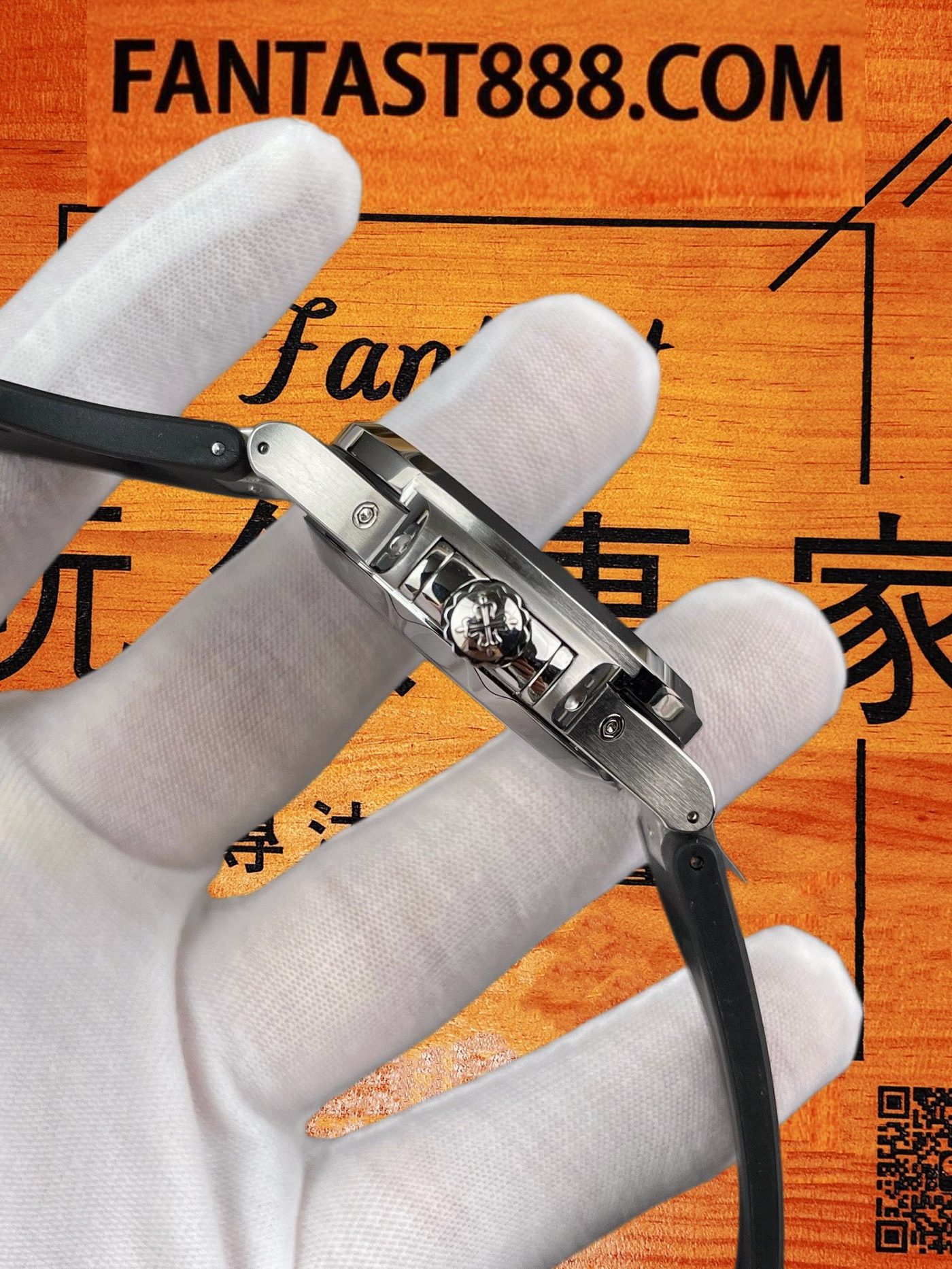 高仿百達翡麗-鸚鵡螺5726/1A-014-藍盤年曆月相40.5mm-324機-PPF廠復刻腕錶 實拍 6