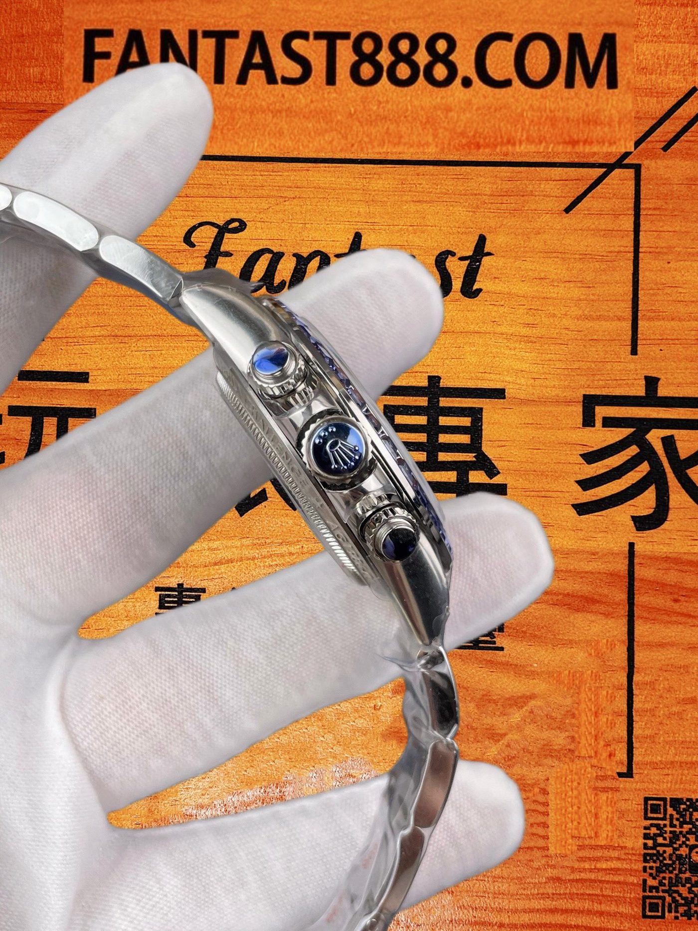 高仿改裝-勞力士迪通拿-ADS極地冰川盤-V2升級透底-PPM廠復刻腕錶 實拍 4