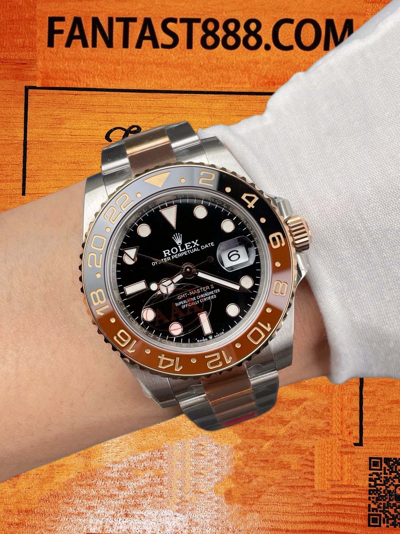 間金GMT 側面